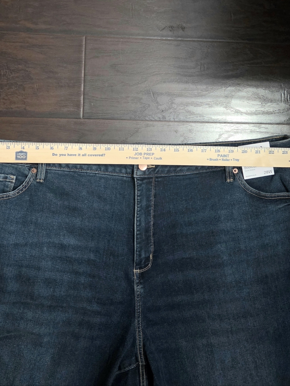 Sonoma New Dark Blue Women’s Mid-Rise Bootcut Jeans - Picture 10 of 12
